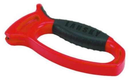 Lansky Deluxe Quick Edge Knife Sharpener Red Tungsten Carbide