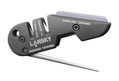 Lansky BladeMedic Knife Sharpener 4-in-1 Carbide Ceramic Diamond