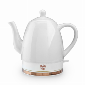 Noelle Grey Ceramic Electric Tea Kettle By Pinky Up