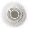 18pc Porcelain Elle Dinnerware Set White