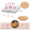 50pcs Air Fryer Disposable Paper Liner; Parchment Paper; Non-stick Disposable Air Fryer Liners; Baking Paper; Oil-proof; Water-proof; Parchment For Ba